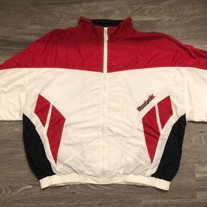 Vintage Rare Reebok Full Zip Jacket